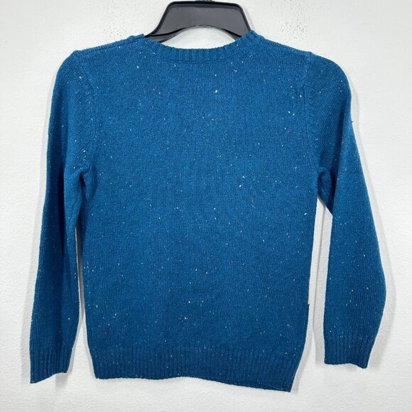 Tucker + Tate Dark Teal Blue Mammoth Holiday Winter Sweater Family Pictures NWT - Picture 2 of 7